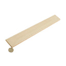 Alabaster Beige 2x16 Glossy Ceramic Deco Subway Tile (50 pack,10.76 sq ft/case) - Sample