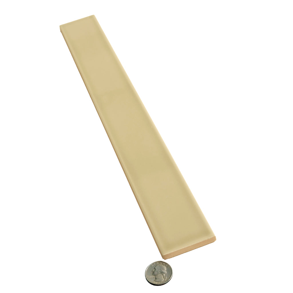 Soft Olive 2x16 Glossy Ceramic Subway Tile (50 pack, 10.76 sq ft/case), photo 4 of 8