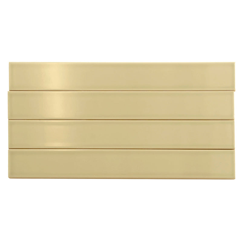Soft Olive 2x16 Glossy Ceramic Subway Tile (50 pack, 10.76 sq ft/case), photo 5 of 8
