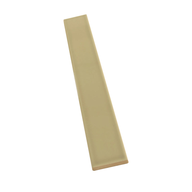 Soft Olive 2x16 Glossy Ceramic Subway Tile (50 pack, 10.76 sq ft/case), photo 7 of 8