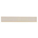 Soft Dove Gray 2x16 Glossy Ceramic Subway Tile (50 pack, 10.76 sq ft/case)