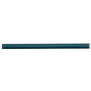 Emerald Petrol Blue 0.5x8 Glossy Ceramic Pencil Tile Trim (10 pack, 0.27 sq ft/case)