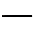 Jet Black 0.5x8 Glossy Ceramic Pencil Tile Trim (10 pack, 0.27 sq ft/case)