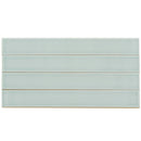 Pastel light Blue 2x16 Glossy Ceramic Subway Tile (50 pack, 10.76 sq ft/case)