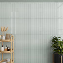 Pastel light Blue 2x16 Glossy Ceramic Subway Tile (50 pack, 10.76 sq ft/case)
