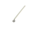 Pastel light Blue 0.5x8 Glossy Ceramic Pencil Tile Trim (10 pack, 0.27 sq ft/case)