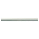 Pastel light Blue 0.5x8 Glossy Ceramic Pencil Tile Trim (10 pack, 0.27 sq ft/case) - Sample