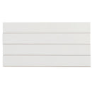 Snow White 2x16 Glossy Ceramic Subway Tile (50 pack, 10.76 sq ft/case)