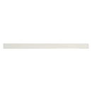 Snow White 0.5x8 Glossy Ceramic Pencil Tile Trim (10 pack, 0.27 sq ft/case)