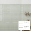 Soft Mint Green 2x16 Glossy Ceramic Subway Tile (50 pack, 10.76 sq ft/case)