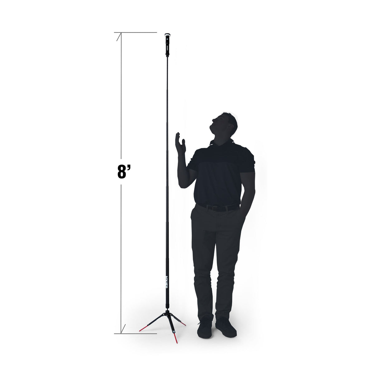 FLi-PRO 8' Telescoping Light with Removeable Flashlight & Wireless Remote, photo 2 of 16