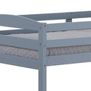 Transitional Solid Hardwood Twin over Twin Bunk Bed, Patented Insert & Lock Joint for Extra Safety for Kids by ParrotUncle