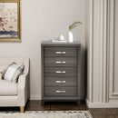 Contemporary 31" Chest with 5-Drawer for Bedroom, Livingroom