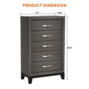 Contemporary 31" Chest with 5-Drawer for Bedroom, Livingroom