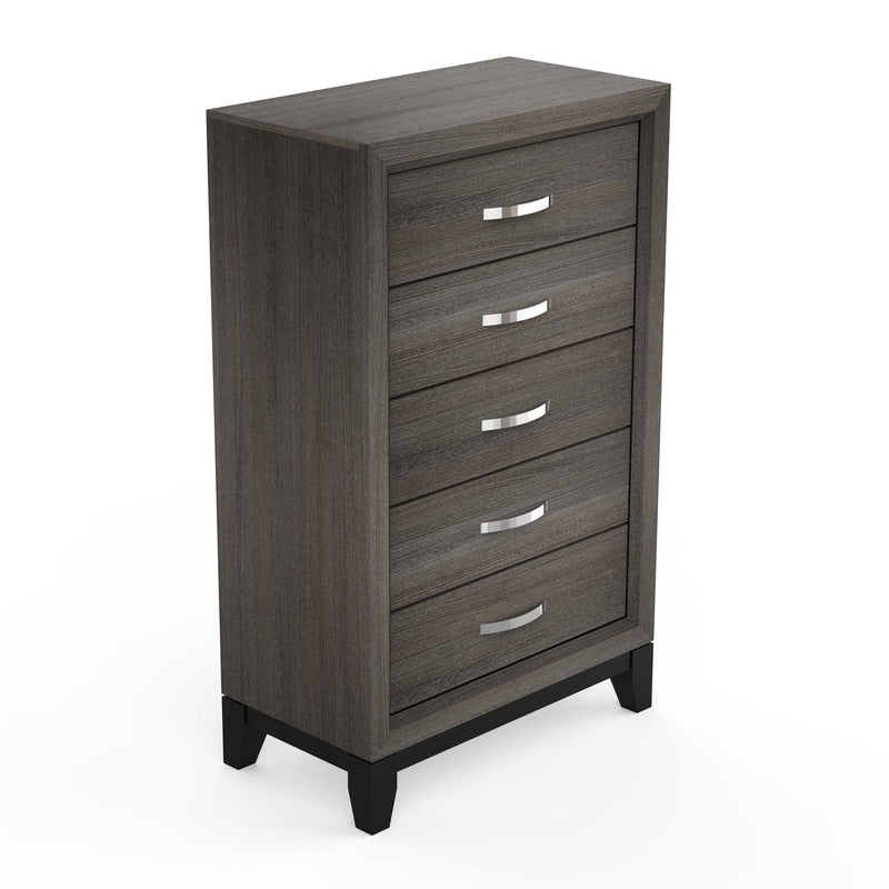 Contemporary 31" Chest with 5-Drawer for Bedroom, Livingroom