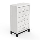 Contemporary 31" Chest with 5-Drawer for Bedroom, Livingroom