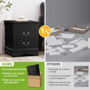 Furniture of America Night Stand Louis Philippe