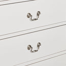 Transitional 5-Drawer 31.5 in. Wide Chest of Drawers with Bracket Feet