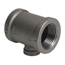 1 in. x 1 in. x 1/4 in. Black Reducing Tee