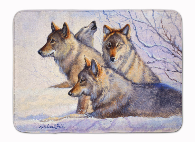 Wolves by Mollie Field Machine Washable Memory Foam Mat FMF0007RUG