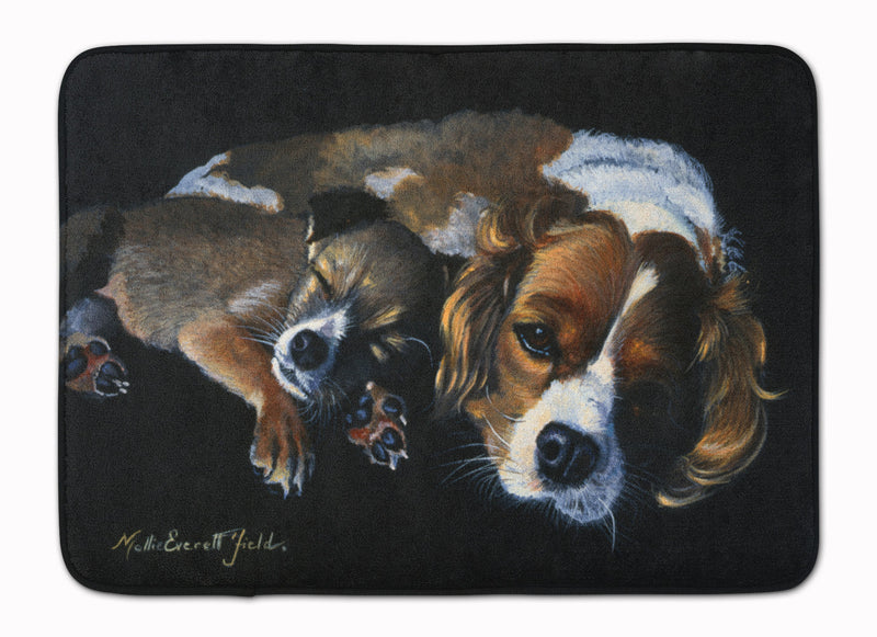 Cozy Pals with Cavalier Spaniel Machine Washable Memory Foam Mat FMF0022RUG