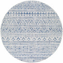 Novato Navy All Over Pattern Performance Rug