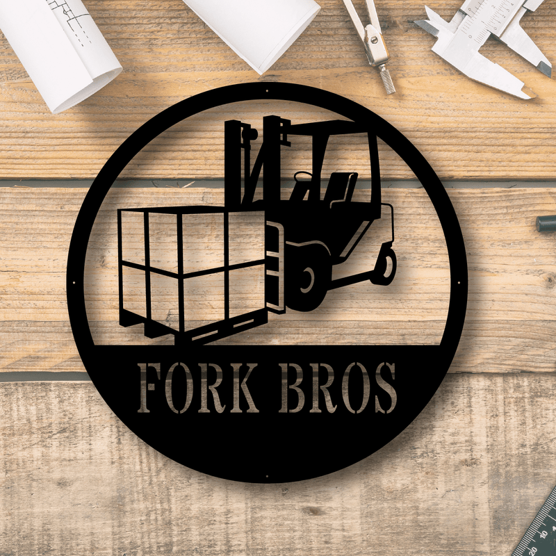 Forklift Monogram