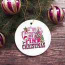 I’m Dreaming of a Pink Christmas Ornament, Tree Decoration Xmas Decor