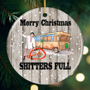 Merry Christmas Shitters Full Ornament
