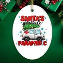 Santa’s Favorite Paramedic Christmas Ornament, EMT Appreciation Gift