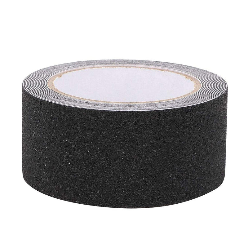 Non-Slip Grip Tape - Waterproof Non-Skid Adhesive Tape For Stairs - 2"X35' Roll, Black