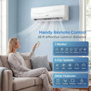 9100 BTU 20.5 SEER2 115V Mini Split Air Conditioner with Heat Pump by DirectDeals