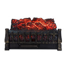 Black Insert Electric Fireplace One Heat Settings with Flame and Remote Control by Parrot Uncle