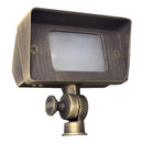 FPB01 Brass 12V Low Voltage Rectangular LED Directional Floodlight Adjustable Lighting by Kings Outdoor Lighting
