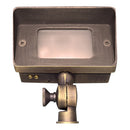 FPB01 Brass 12V Low Voltage Rectangular LED Directional Floodlight Adjustable Lighting by Kings Outdoor Lighting