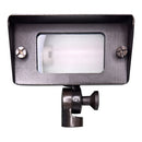 FPB01 Brass 12V Low Voltage Rectangular LED Directional Floodlight Adjustable Lighting by Kings Outdoor Lighting