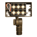 FPB02 Cast Brass Flood Light | 2W-7W 3000K Warm White Integrated LED 12V Low Voltage Landscape Light