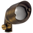 FPB03 Brass Oval LED Directional Floodlight Adjustable Lighting 12V Low Voltage G4 Socket by Kings Outdoor Lighting