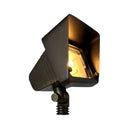 FPB05 Cast Brass Rectangular LED 12V Low Voltage Directional Floodlight Adjustable Landscape Lighting