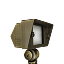 FPBCC04 Cast Brass 3CCT Adjustable 2W-7W Rectangular Built-In LED Flood Light 12V Low Voltage Fixture