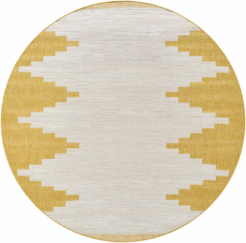 Djugun Yellow Outdoor Rug