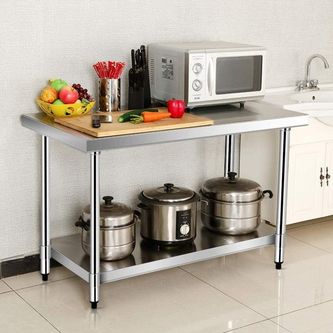 Commercial Kitchen Stainless Steel Work Table, photo 4 of 4