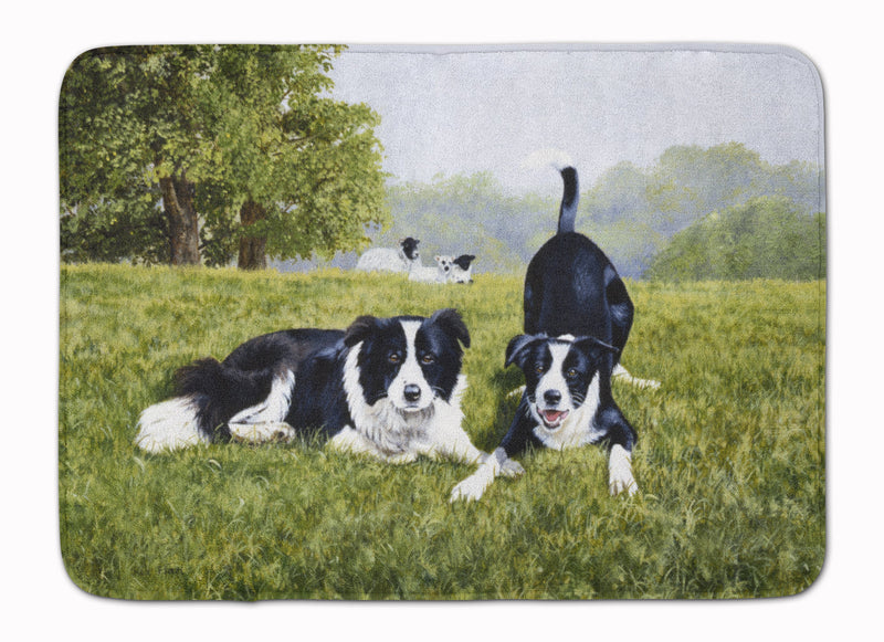 Let's Play Border Collie Machine Washable Memory Foam Mat FRF0014RUG