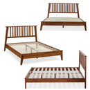 Kaylin Solid Wood Bed Frame by Megsu