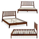 Acacia Kaylin Solid Wood Bed Frame for Durable Style and Comfort