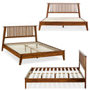 Kaylin Solid Wood Bed Frame by Megsu