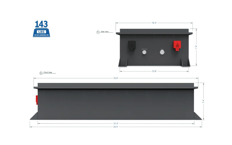 BigBattery 72V RAPTOR 2 – 7.68kWh LiFePO4, photo 3 of 4