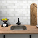 White 3x6 Honed Subway Thassos Marble Tile (40 pack, 5 sq ft/case)