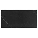 Nero Jet Black with White Vein 12x24 Honed Marble Large Format Tile (5 pack, 10 sq ft/case) - Sample