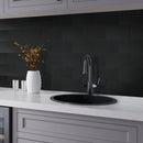 Black 3x6 Honed Subway Marble Tile (40 pack, 5 sq ft/case) - Sample
